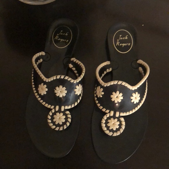 Jelly black and white Jack Rodgers - Picture 1 of 3